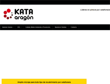 Tablet Screenshot of kataaragon.com